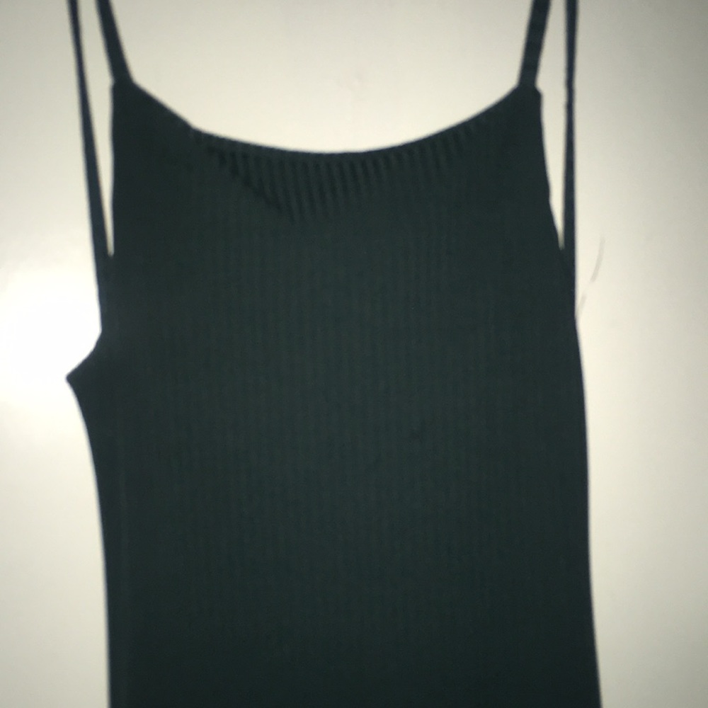 Missguided Strappy Teal Green Midi Dress